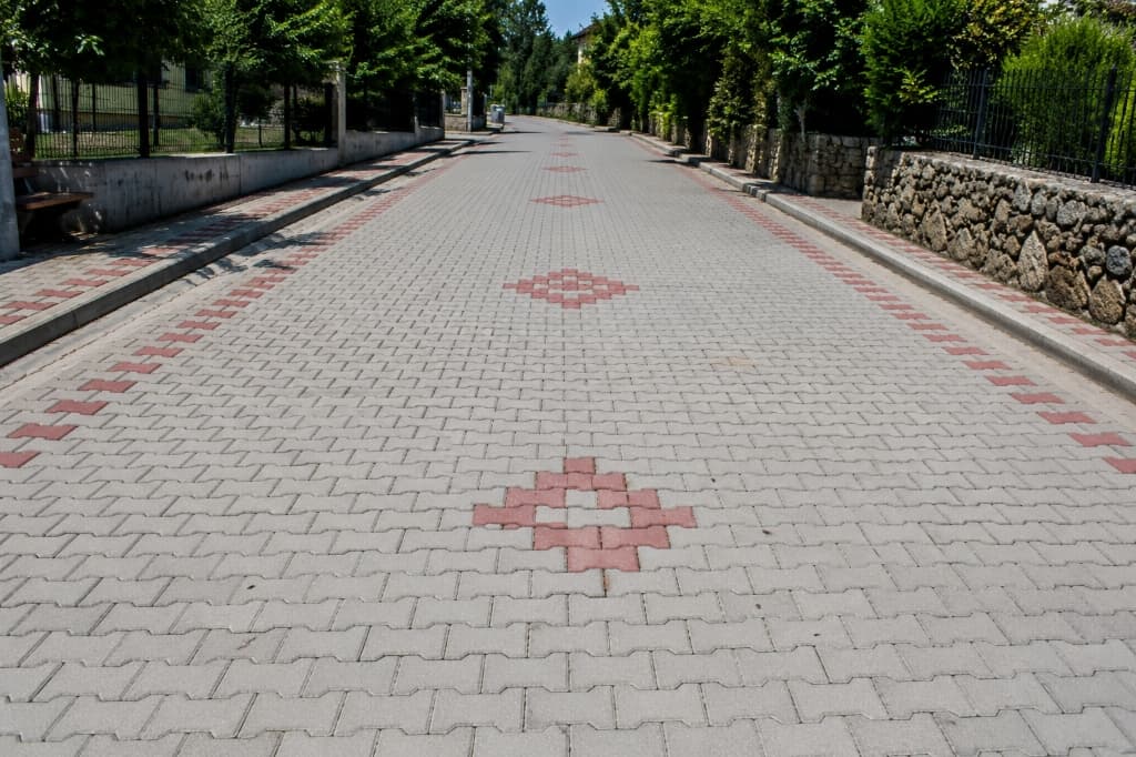 Teras kilit taşı uygulaması